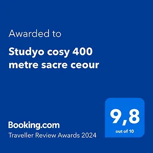 Appartement Studyo Cosy 400 Metre Sacre Ceour, Paris